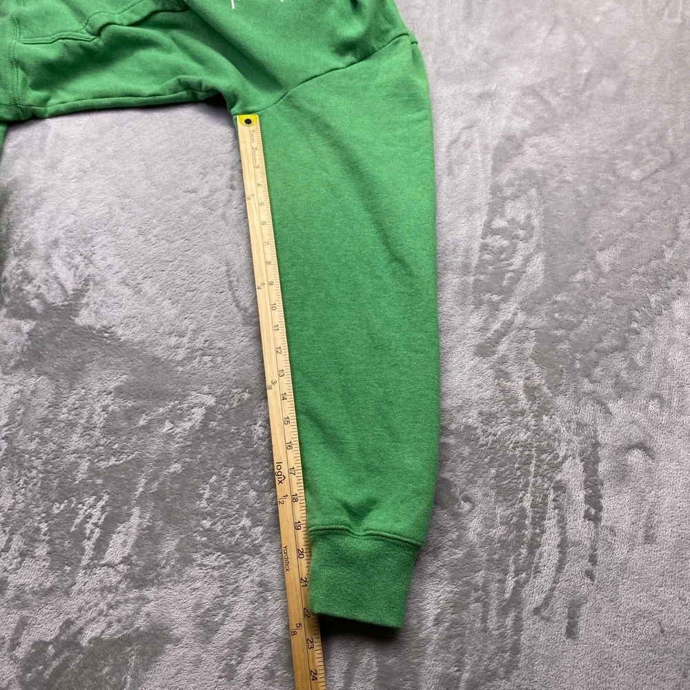 The North Face Mens Green Graphic Pullover Hoodie Sweatshirt TB5Q CHL3‎ Size M